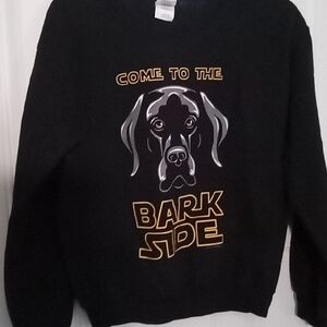 Black Dog Graphic Sweatshirt